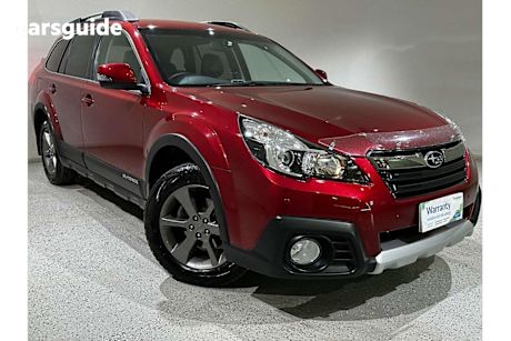Red 2014 Subaru Outback Wagon 2.5I 4WD