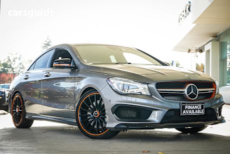 Grey 2016 Mercedes-Benz CLA45 Coupe AMG