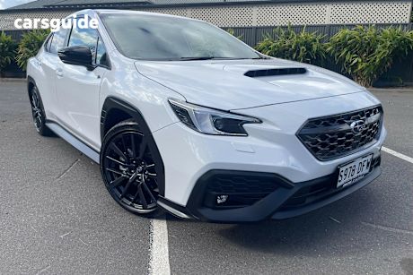 White 2023 Subaru WRX Sedan (awd) 50 Years Edition