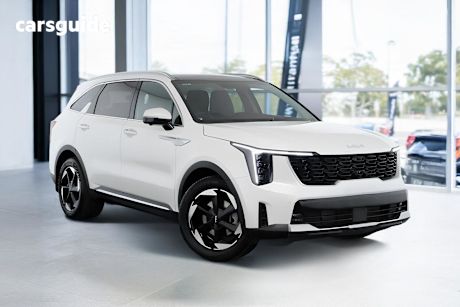 White 2025 Kia Sorento Wagon GT-Line 7 Seat Phev AWD