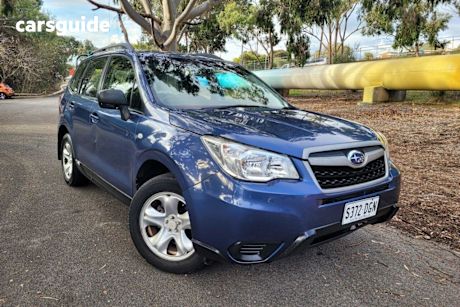 Blue 2013 Subaru Forester Wagon 2.5I