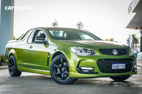 Green 2016 Holden UTE Utility SV6