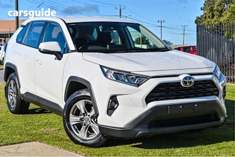 White 2022 Toyota RAV4 Wagon GX (2WD)