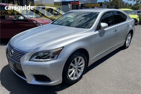 Silver 2013 Lexus LS460 Sedan AWD