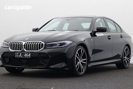 Black 2023 BMW 330i Sedan M Sport