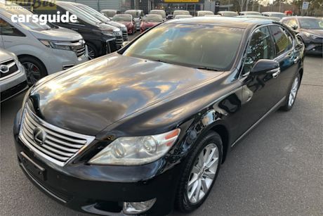 Black 2010 Lexus LS460 Sedan 4WD