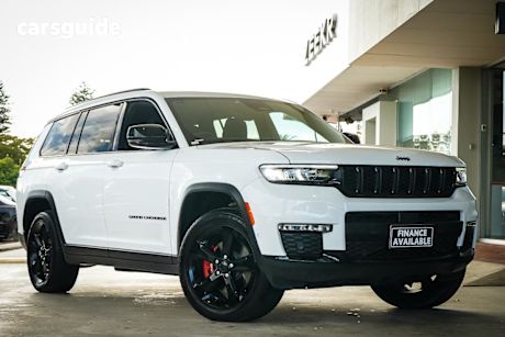 White 2022 Jeep Grand Cherokee L Wagon Night Eagle 7 Seat (4X4)