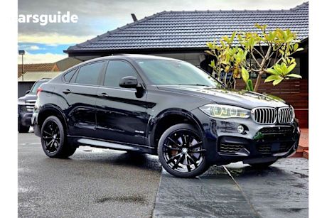 Black 2015 BMW X6 Wagon XDRIVE50I 4X4