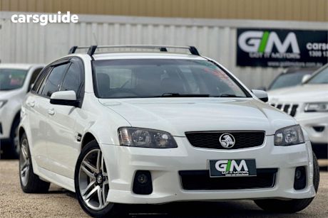 White 2012 Holden Commodore Sportswagon SV6