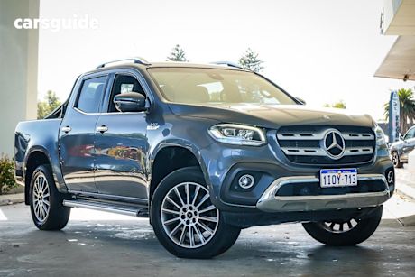 Grey 2020 Mercedes-Benz X350 Dual Cab Utility D Power (4Matic)