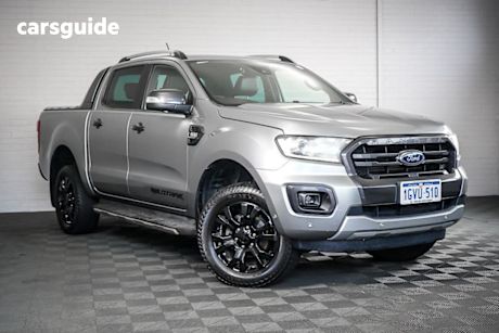 Silver 2019 Ford Ranger Double Cab Pick Up Wildtrak 3.2 (4X4)