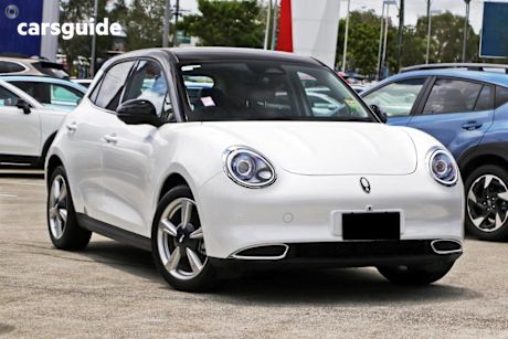 White 2025 GWM ORA Hatchback Extended Range