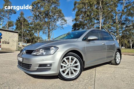 Silver 2015 Volkswagen Golf Hatchback 110 TSI Highline