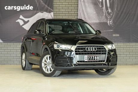 Black 2017 Audi Q3 Wagon 2.0 TDI Quattro (110KW)