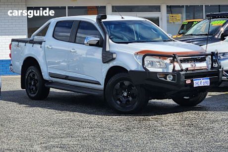 White 2015 Holden Colorado Crew Cab Pickup LTZ (4X4)
