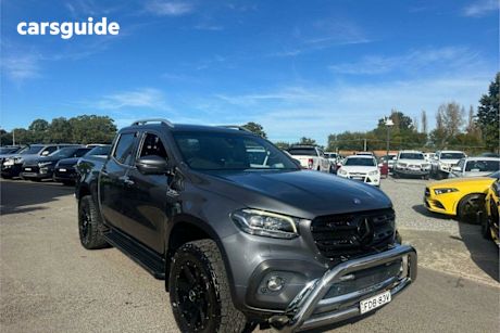 Grey 2018 Mercedes-Benz X350 Dual Cab Utility D Power (4Matic)