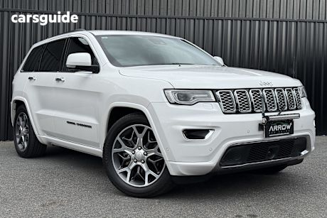White 2020 Jeep Grand Cherokee Wagon Overland (4X4)