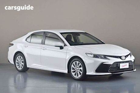 White 2021 Toyota Camry Sedan Ascent