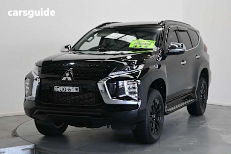 Black 2022 Mitsubishi Pajero Sport Wagon GSR 4X4