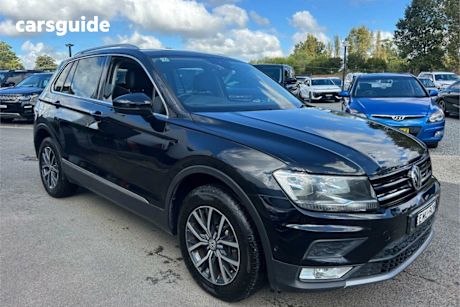Black 2016 Volkswagen Tiguan Wagon 132 TSI (4X4)