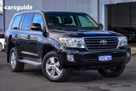 Black 2012 Toyota Landcruiser Wagon Altitude