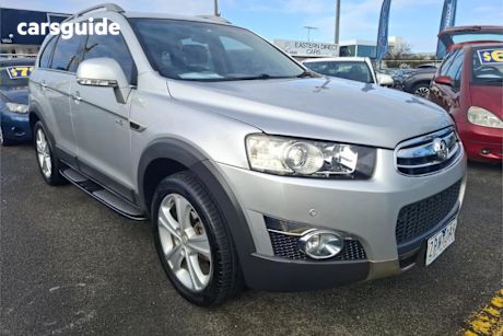 Silver 2013 Holden Captiva Wagon 7 LX (4X4)