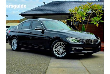 Black 2015 BMW 3 Sedan 316I LUXURY LINE R