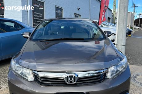Brown 2012 Honda Civic Sedan VTI