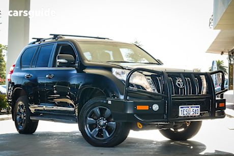 Black 2015 Toyota Landcruiser Prado Wagon Altitude (4X4)