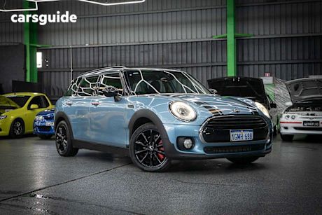 Blue 2018 Mini Clubman Wagon COOPER F