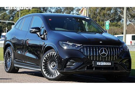 Black 2025 Mercedes-Benz EQE Wagon EQE53 AMG 4WD