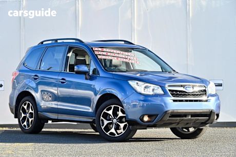 Blue 2015 Subaru Forester Wagon 2.5I-S