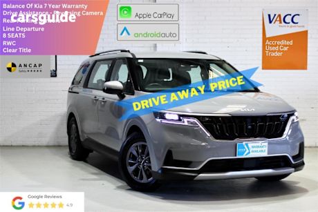 Grey 2022 Kia Carnival Wagon S