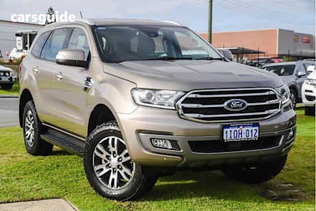 Beige 2018 Ford Everest Wagon Trend (4WD 7 Seat)