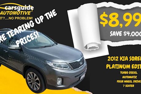 Grey 2012 Kia Sorento Wagon Platinum (4X4)