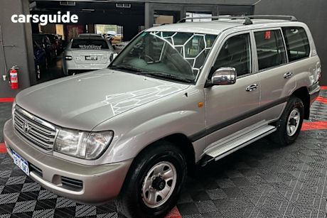 Silver 2003 Toyota Landcruiser Wagon GXL (4X4)