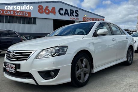 White 2011 Toyota Aurion Sedan Prodigy