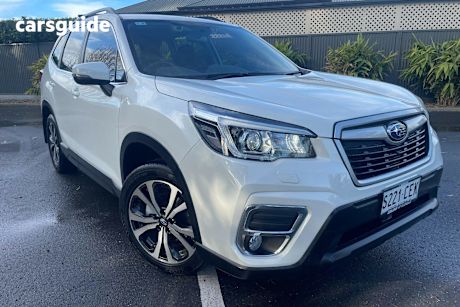 White 2020 Subaru Forester Wagon 2.5I Premium (awd)