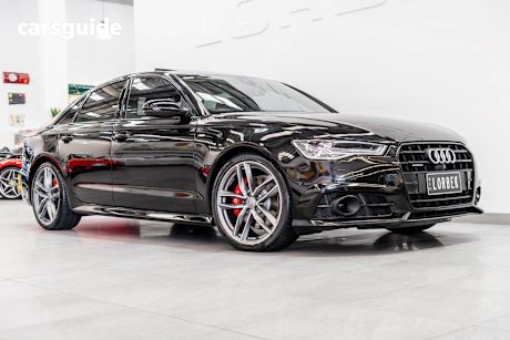 Black 2017 Audi A6 Sedan 2.0 TFSI Quattro Black Edition