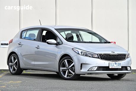 Silver 2017 Kia Cerato Hatchback Sport