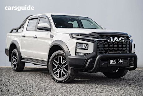 White 2024 JAC T9 Ute Tray OASIS 4X4