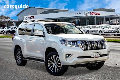 White 2021 Toyota Landcruiser Prado Wagon Kakadu