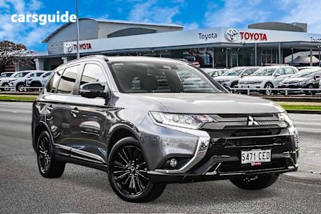 Grey 2020 Mitsubishi Outlander SUV BLACK EDITION F