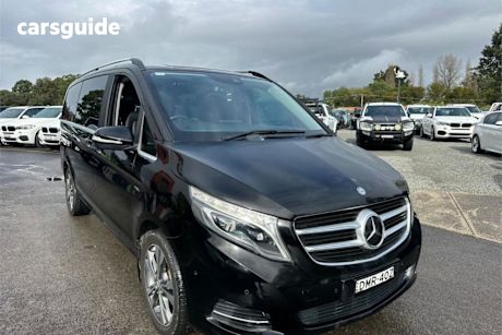 Black 2015 Mercedes-Benz V250 Wagon D Avantgarde