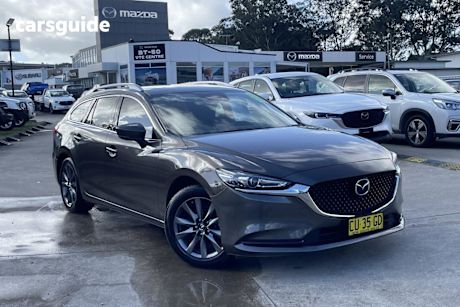 Grey 2019 Mazda 6 Wagon Sport (5YR)