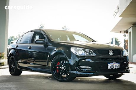 Black 2017 Holden Commodore Sedan SS-V Redline