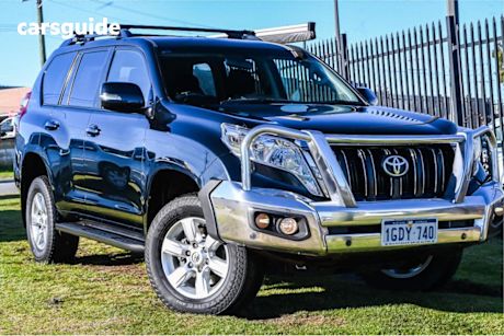 Blue 2016 Toyota Landcruiser Prado Wagon GXL (4X4)