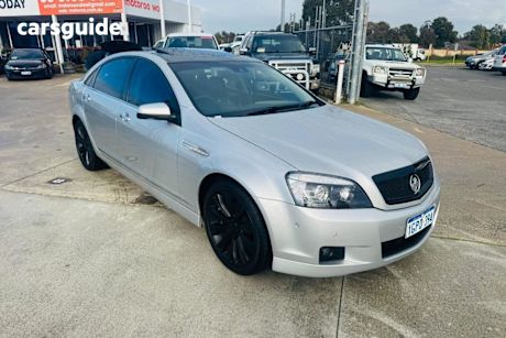 Silver 2016 Holden Caprice Sedan V