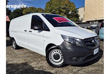 White 2022 Mercedes-Benz Vito Van VS20 116 CDI LWB RWD