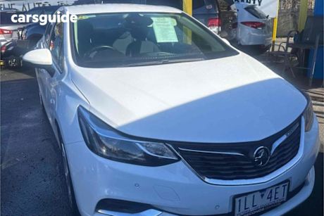White 2017 Holden Astra Sedan LT
